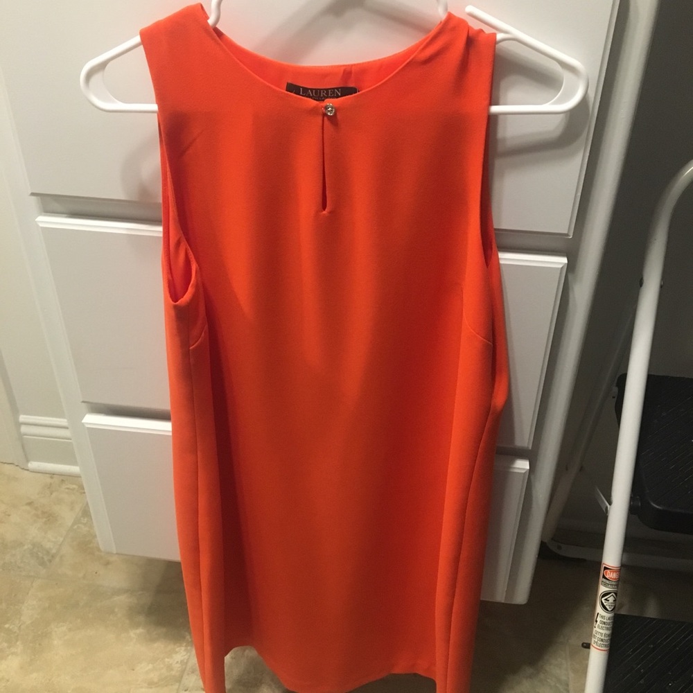Beautiful Orange Ralph Lauren dress